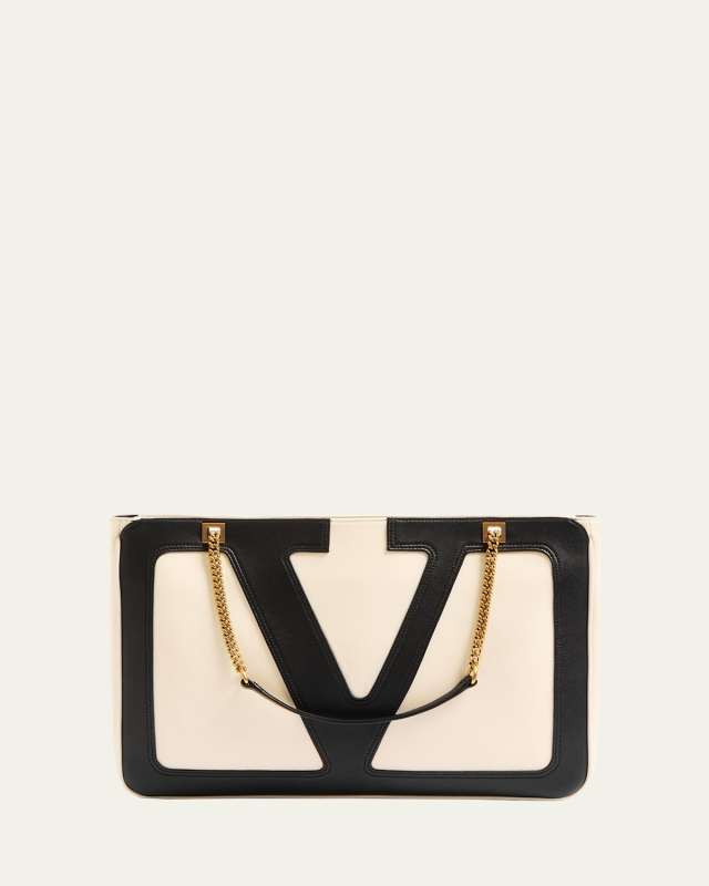 Viva Superstar Medium Leather Tote Bag